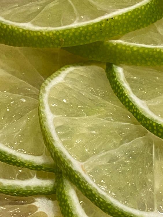 Afbeeldingen van lemoen schijfjes